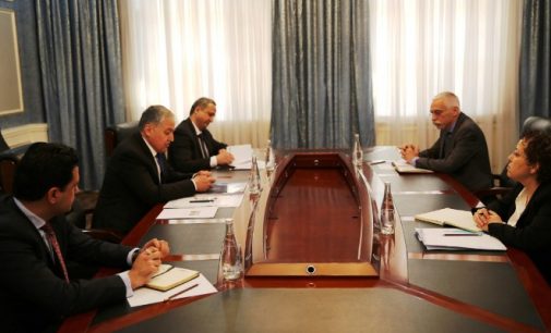 Tajik FM Meets with UN Resident Coordinator and WB Country Manager