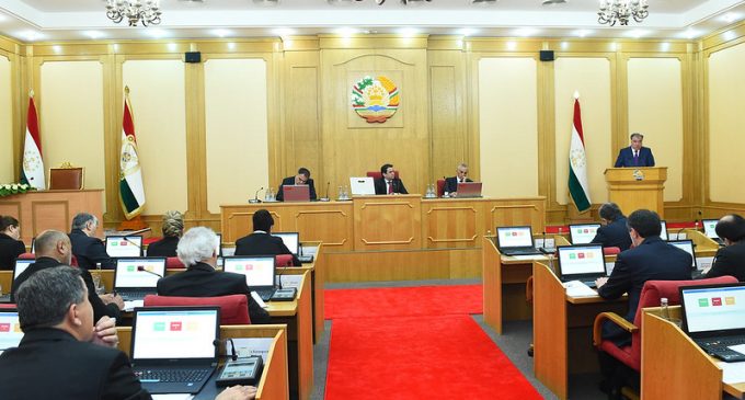 President Emomali Rahmon Attends First Session of Sixth Convocation of National Assembly