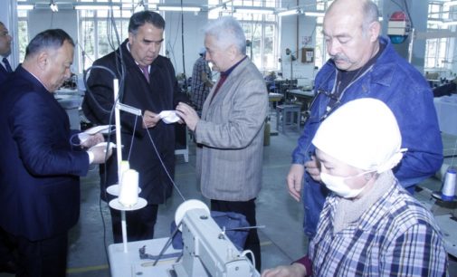 Sughd Province Enterprises Increase Producing Medical Masks