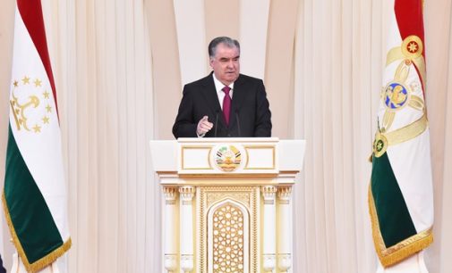 Послание Президента Республики Таджикистан Эмомали Рахмона «Об основных направлениях внутренней и внешней политики республики»