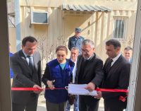 Церемония открытия нового здания санитарно-карантинного пункта (СКП) на пункте въезда «Рузвай» на границе с Афганистаном