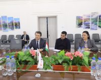 Meeting of Jamoliddin Abdullozoda with the Head of TIKA in Tajikistan