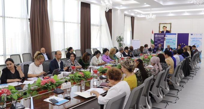 Increasing community participation in the provision of services and supporting healthy lifestyles to strengthen the health care system in Tajikistan