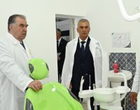 President Emomali Rahmon Opens the Diagnostic and Treatment Center in Danghara