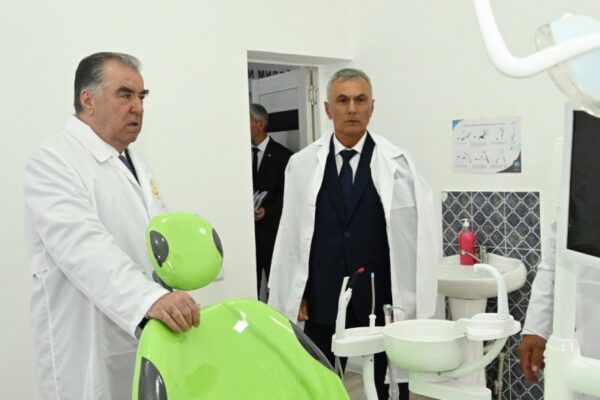 President Emomali Rahmon Opens the Diagnostic and Treatment Center in ...